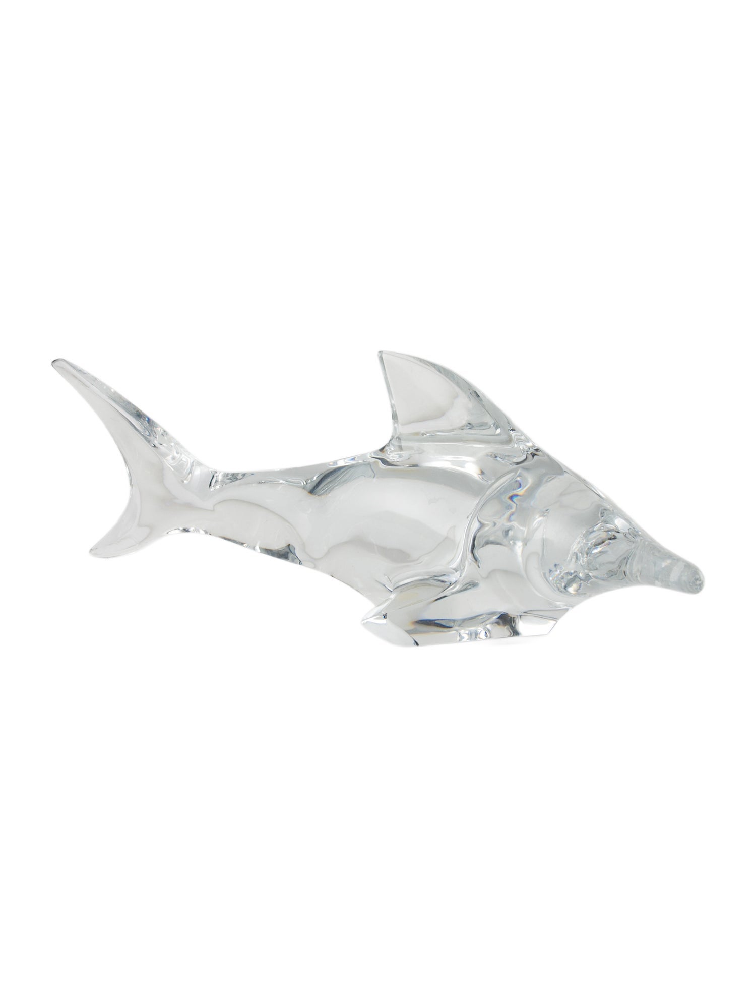 Baccarat Crystal Swordfish Figurine