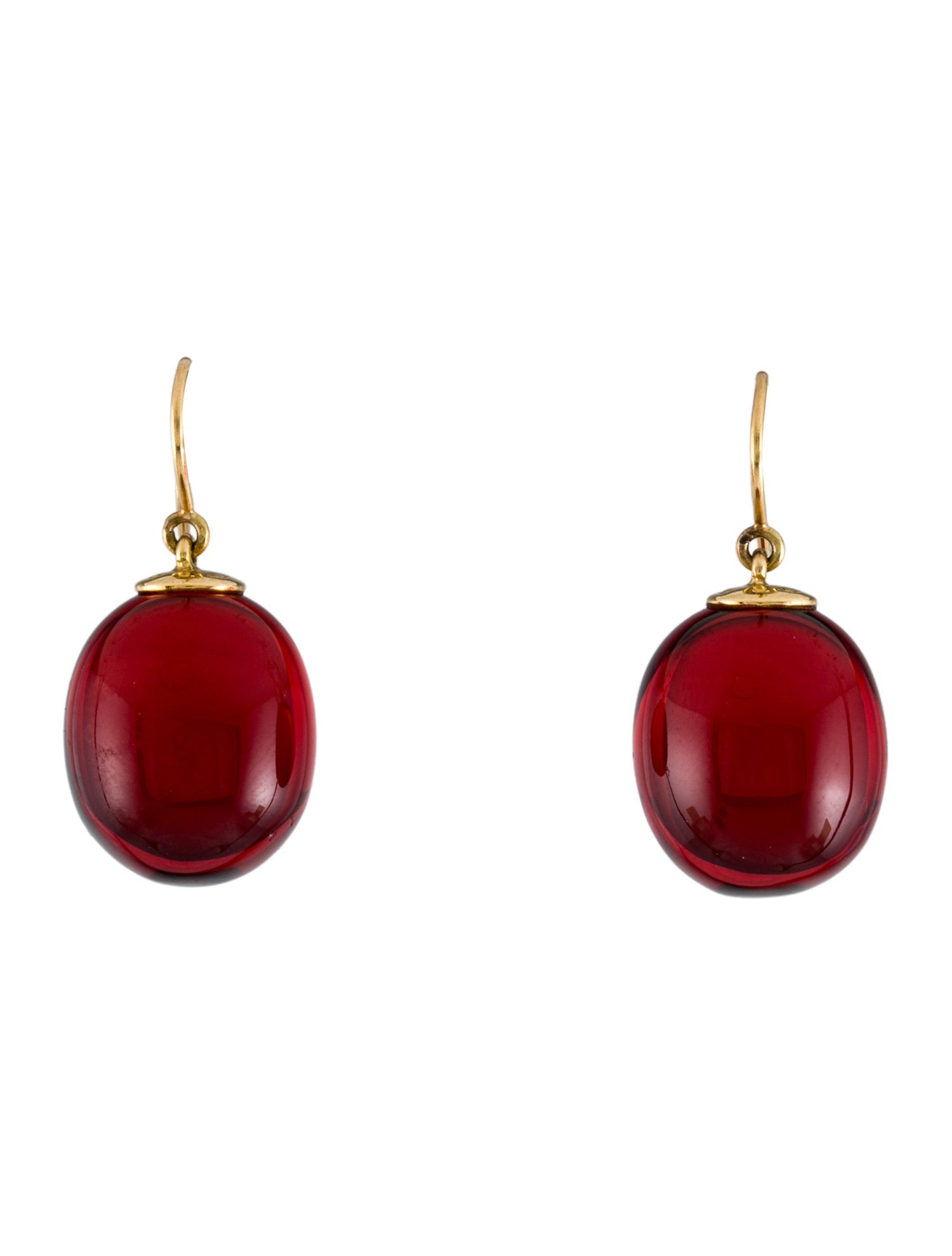 Baccarat 18K Drop Earrings