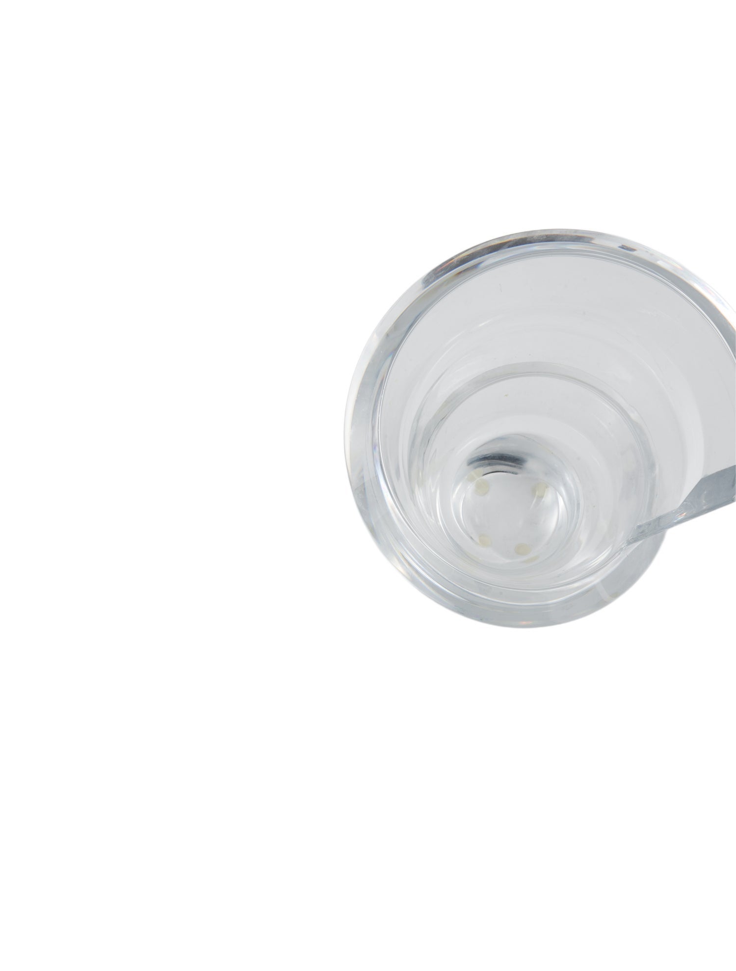 Baccarat Small Crystal Spirale Vase