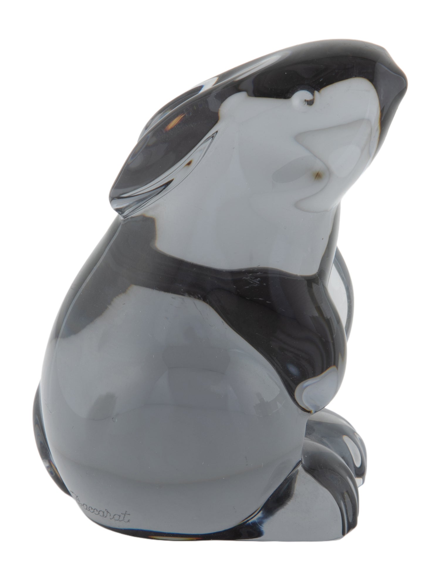 Baccarat Crystal Rabbit Figurine