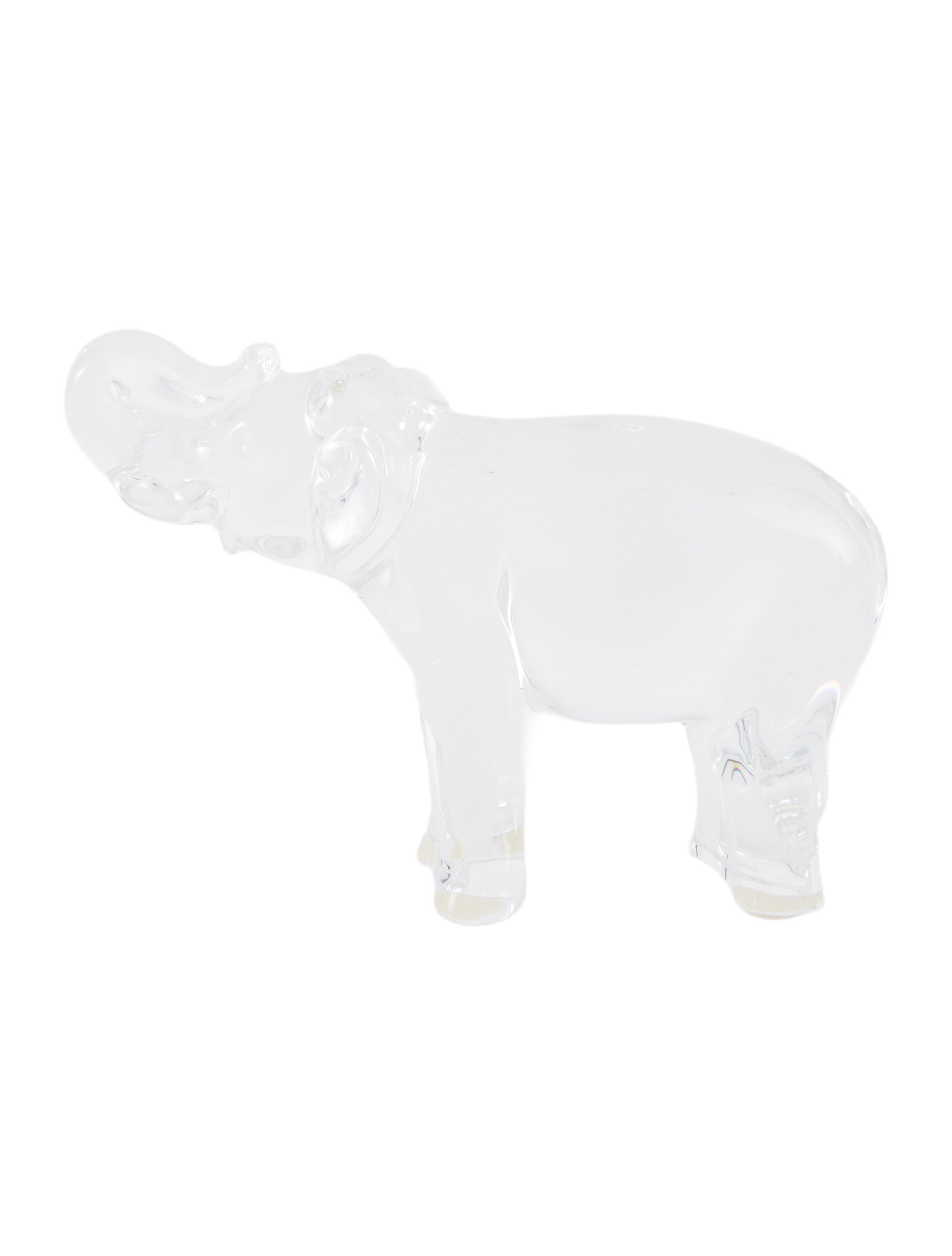 Baccarat Crystal Elephant Figurine