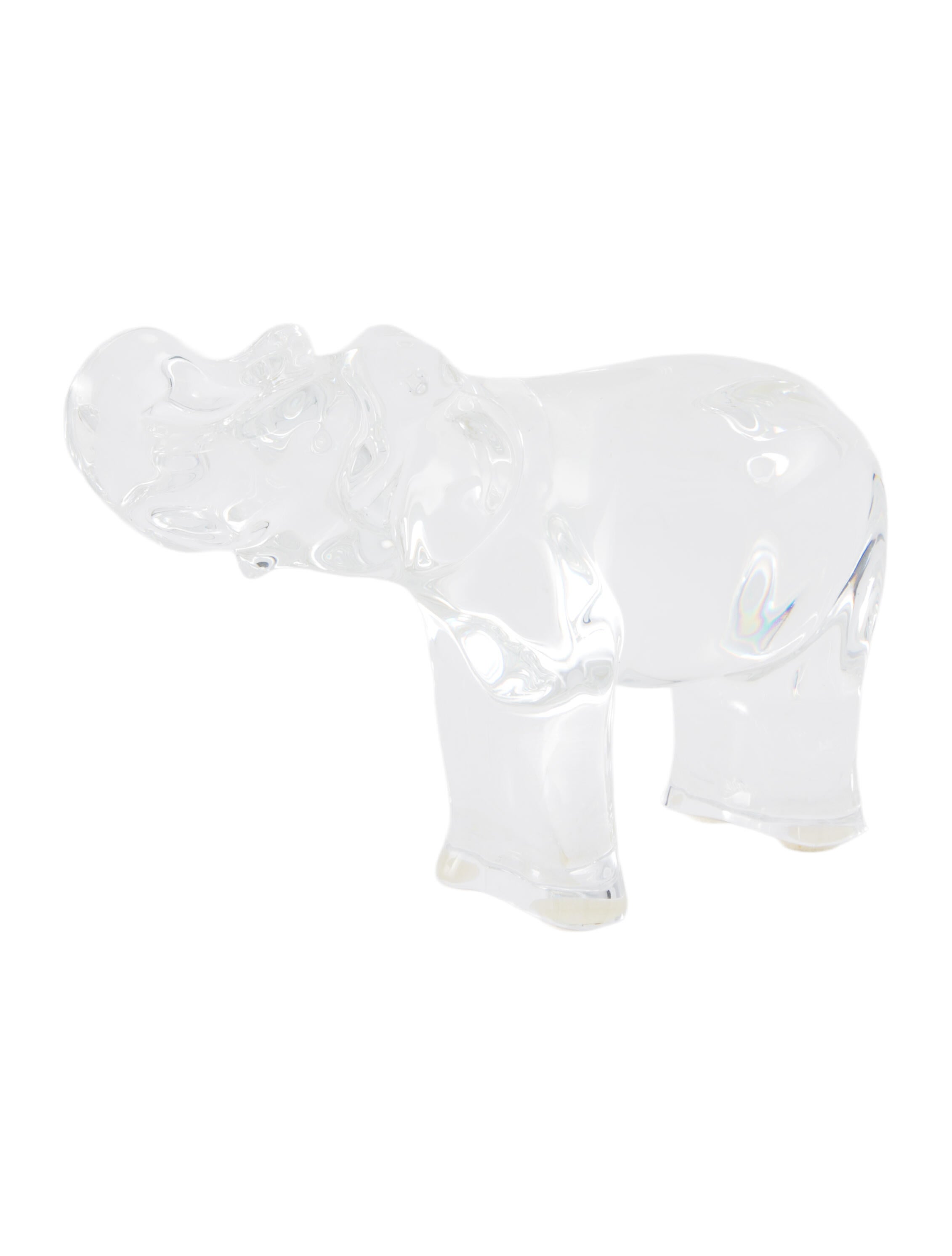 Baccarat Crystal Elephant Figurine