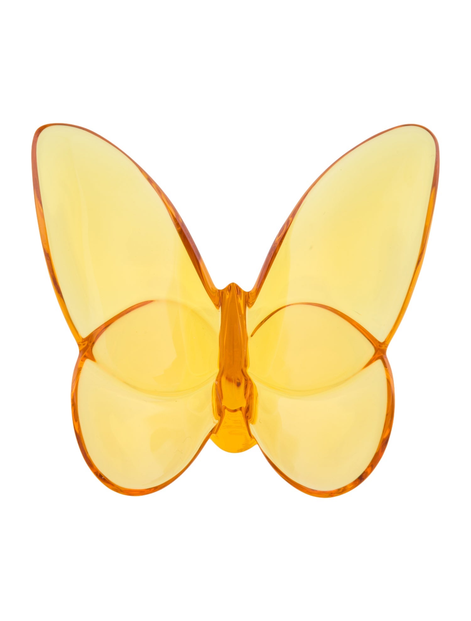 Baccarat Crystal Lucky Butterfly Figurine