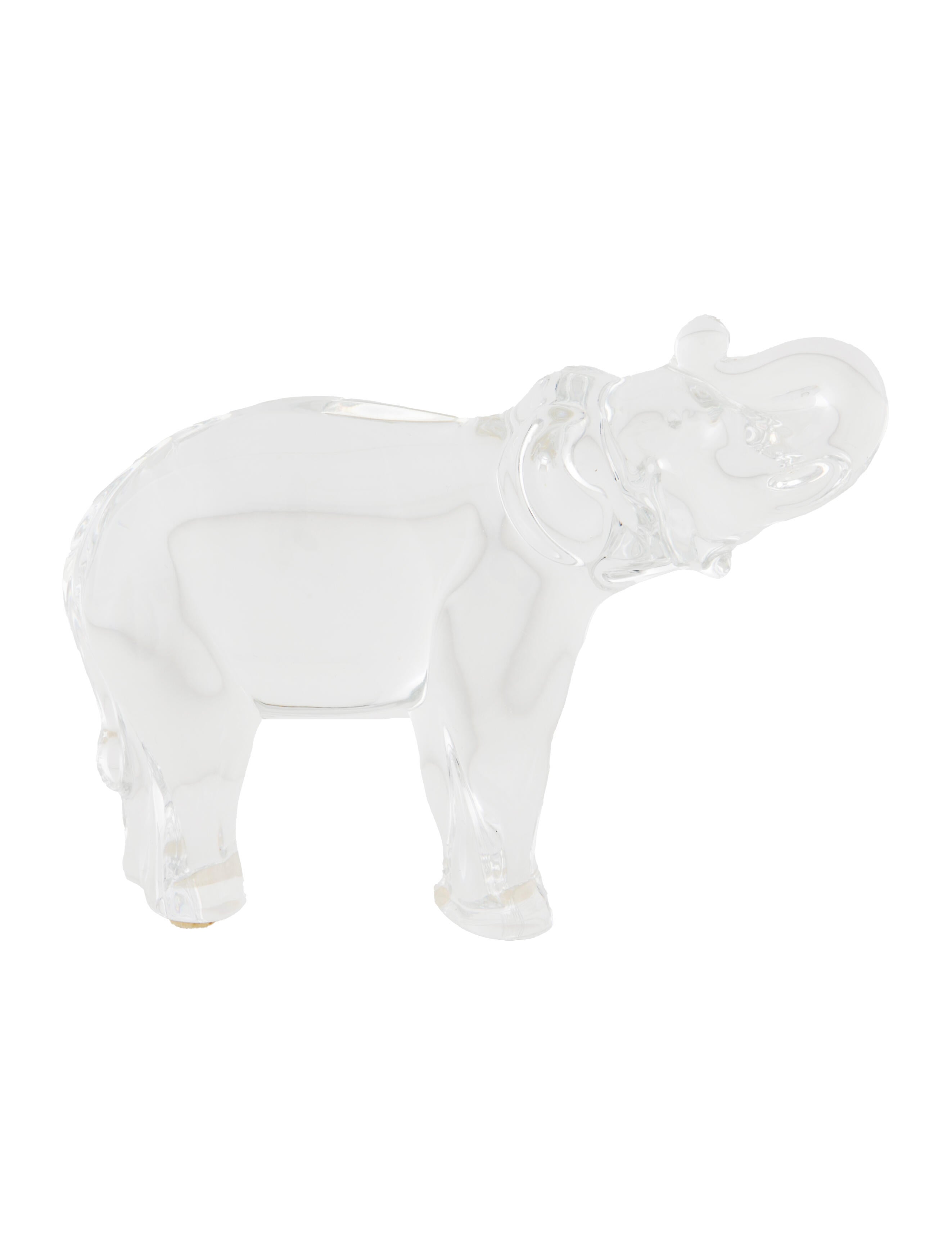 Baccarat Crystal Elephant Figurine