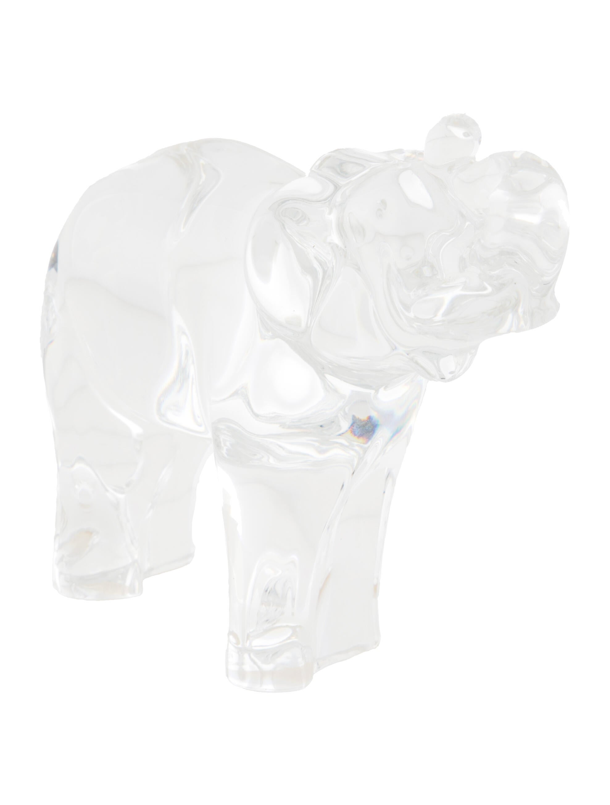 Baccarat Crystal Elephant Figurine