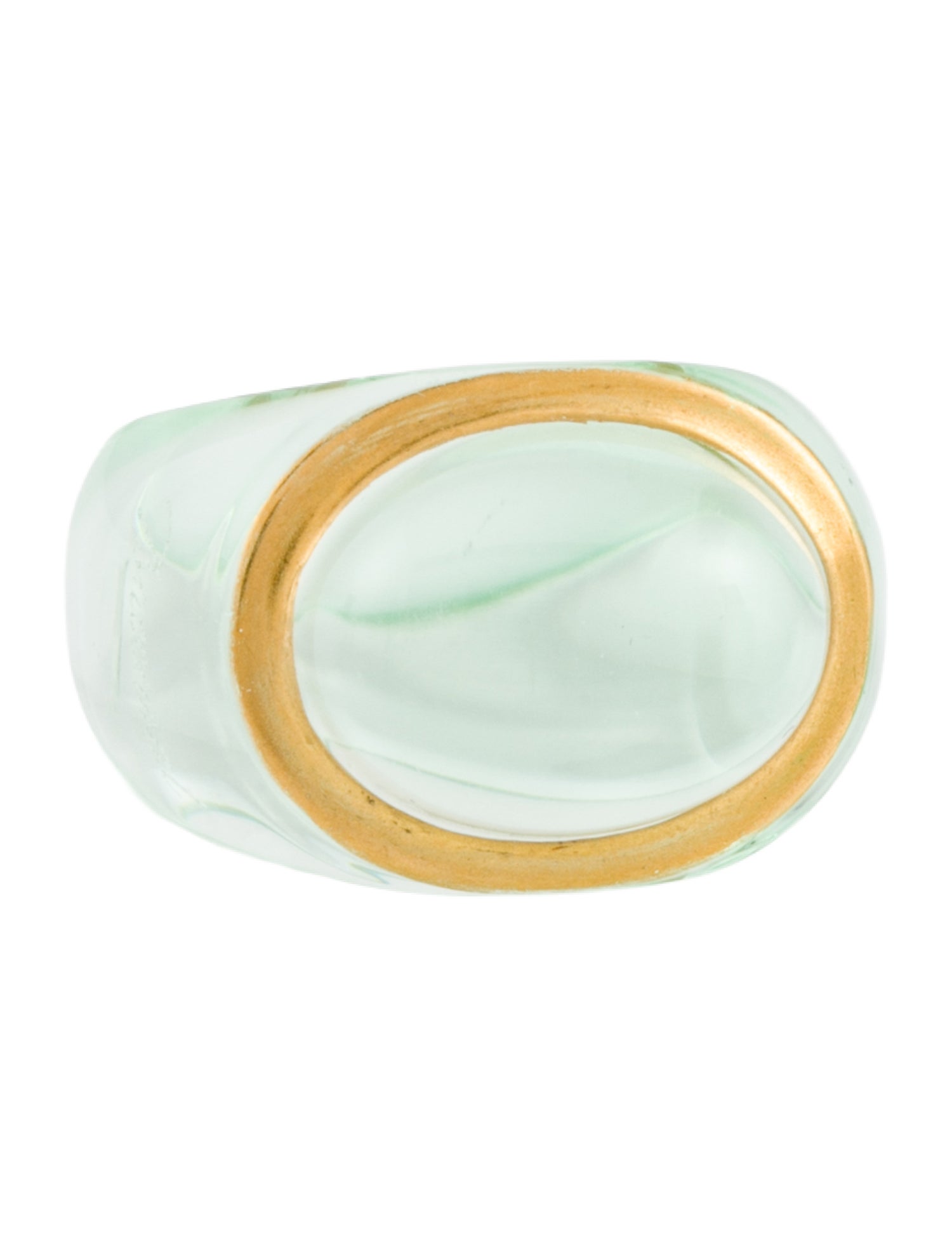 Baccarat Crystal Médicis Dome Cocktail Ring
