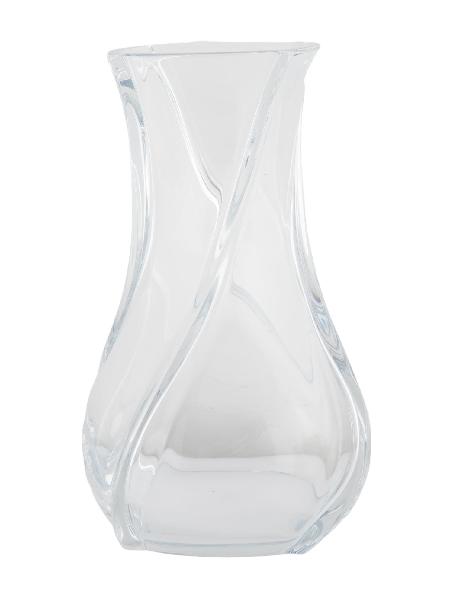Baccarat Crystal Medium Serpentin Vase