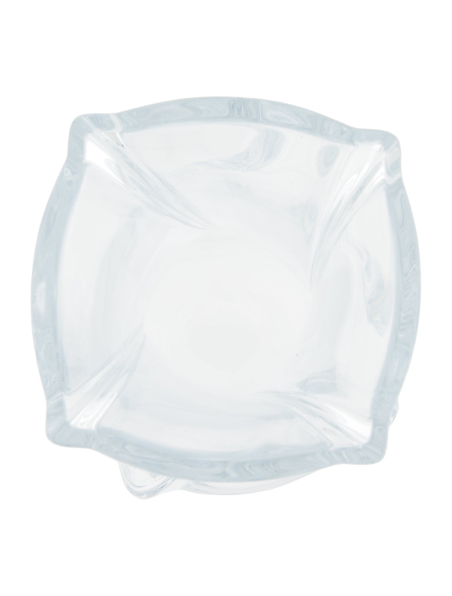 Baccarat Crystal Medium Serpentin Vase