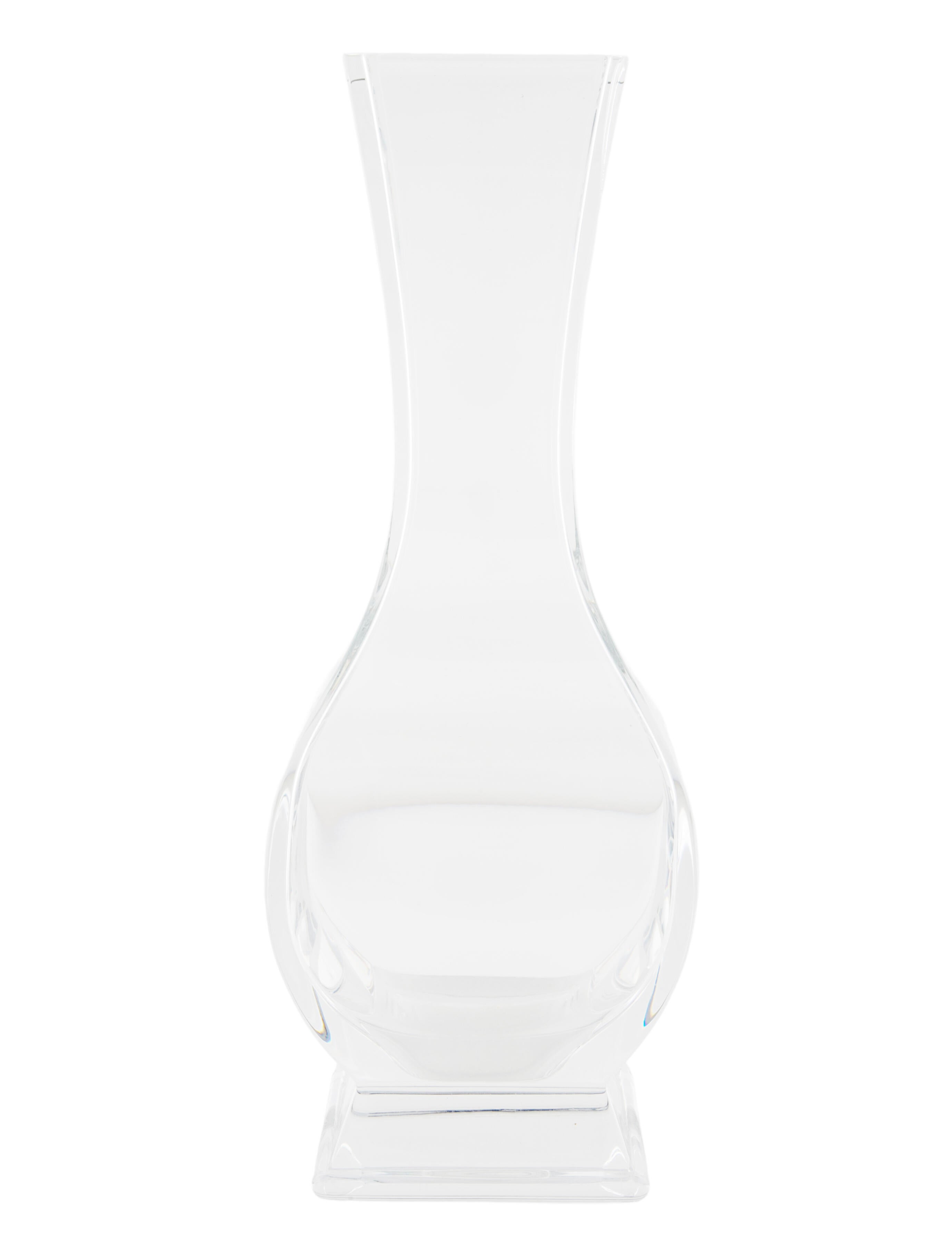 Baccarat Lotus Crystal Vase