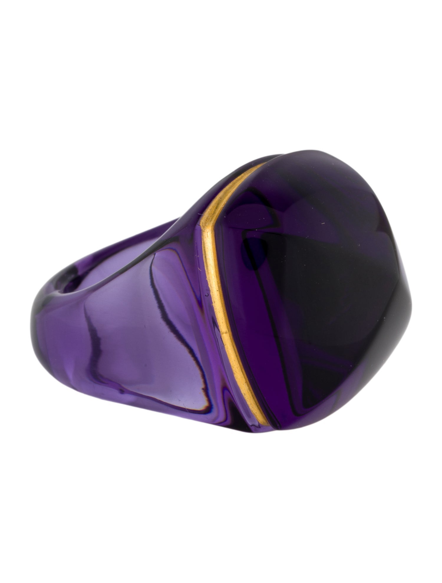 Baccarat Crystal Médicis Pop Cocktail Ring