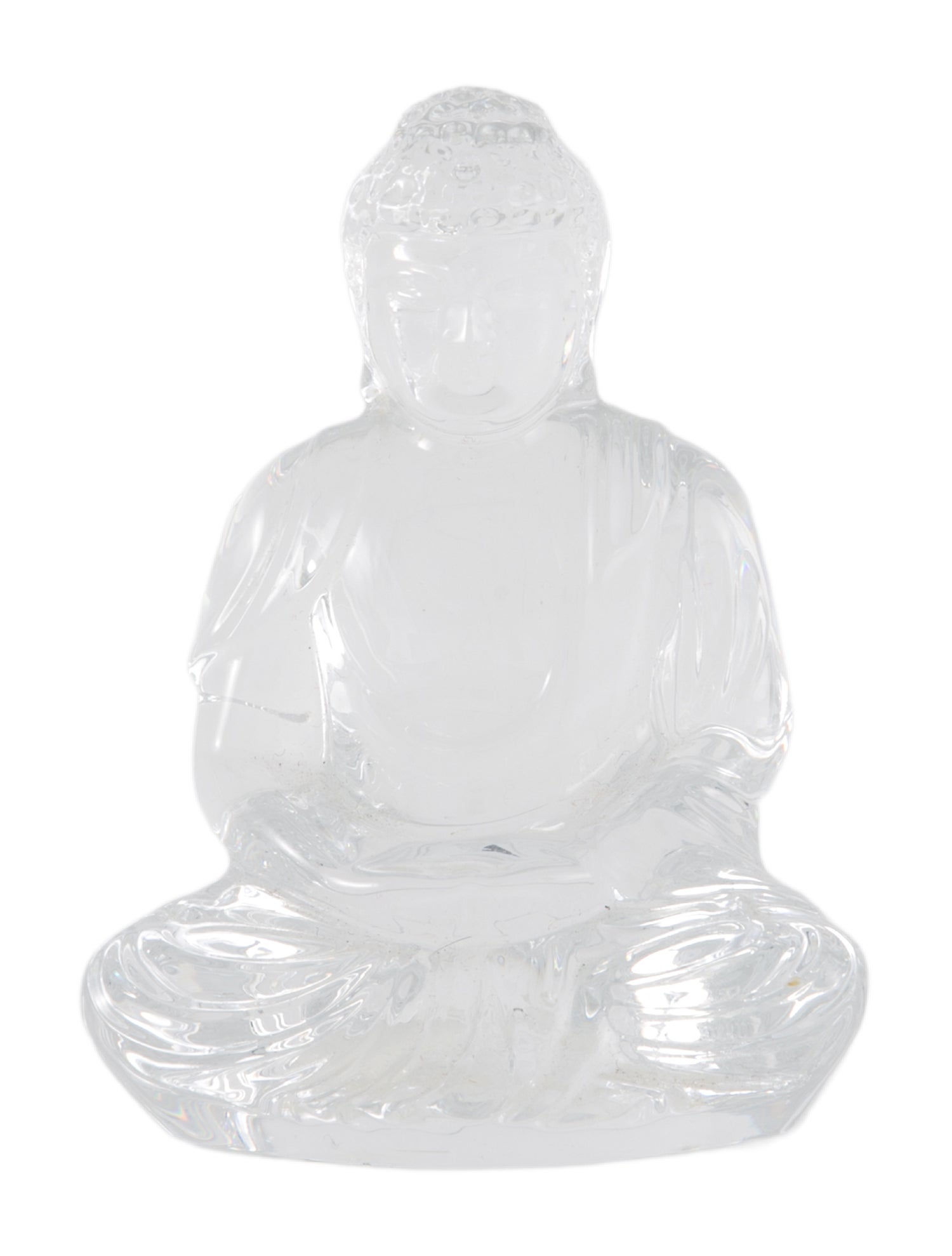Baccarat Buddha Figurine