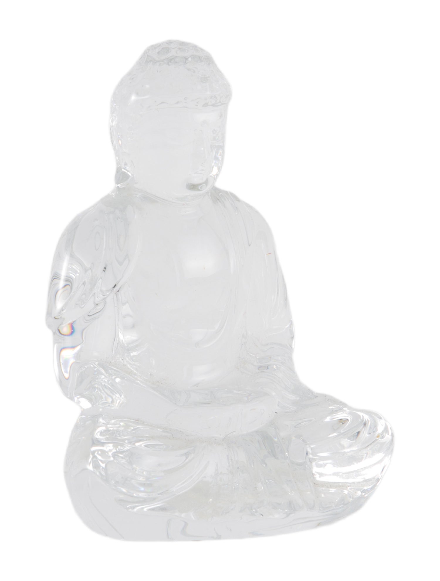 Baccarat Buddha Figurine