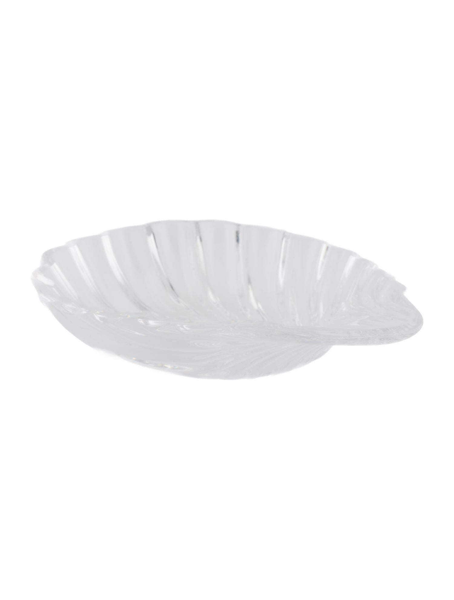 Baccarat Crystal Coquille Shell Dish