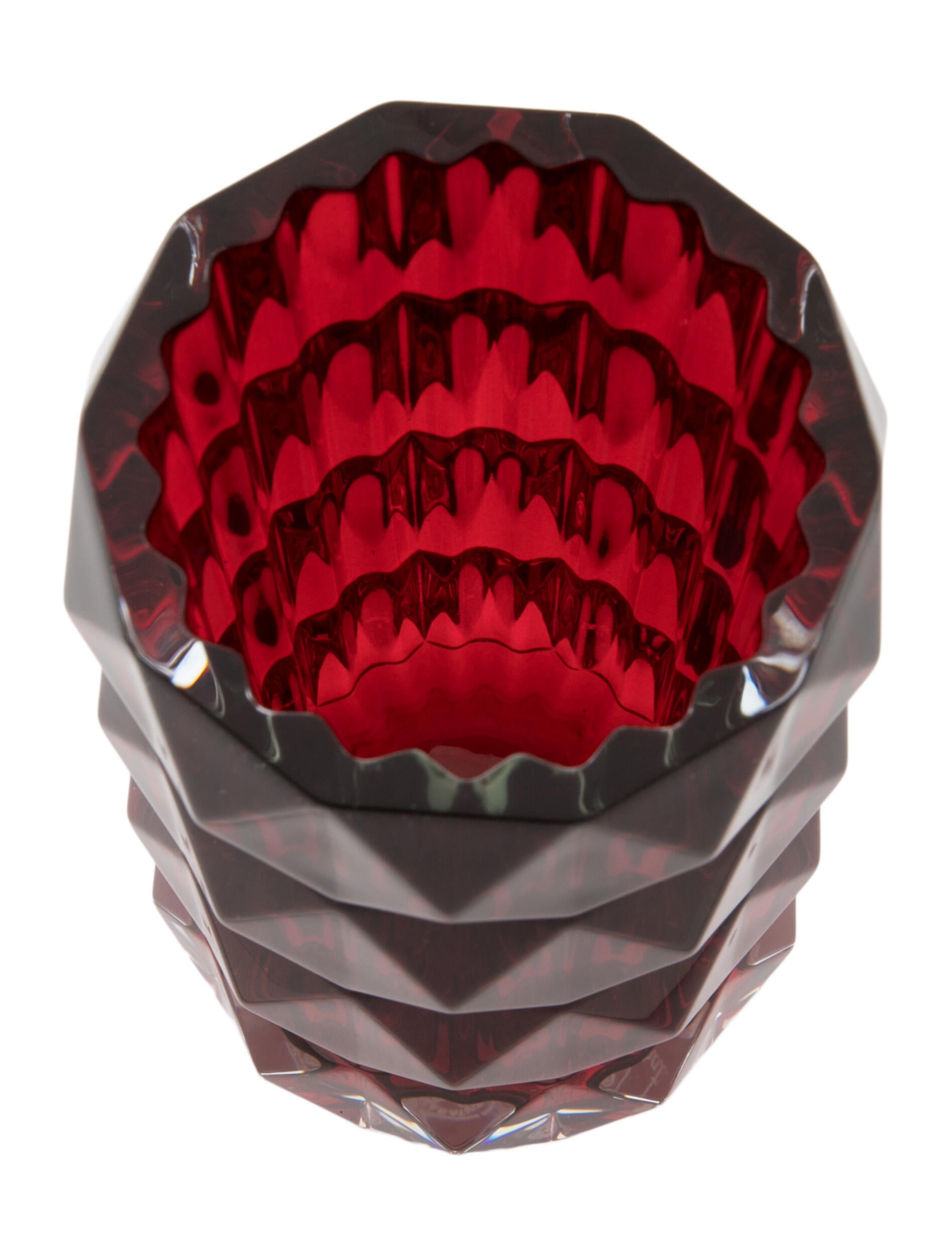 Baccarat Louxor Round Vase