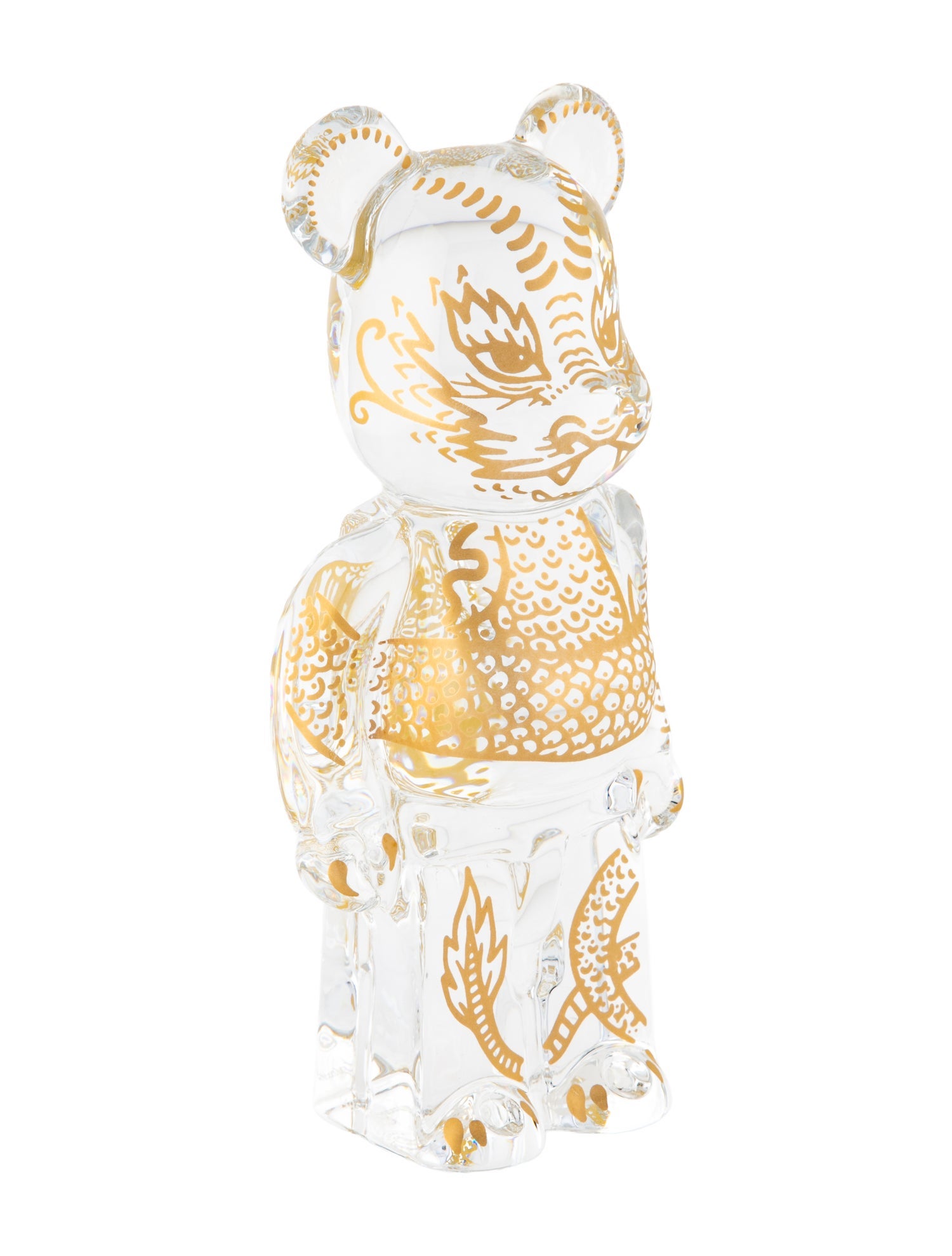 Baccarat Limited Edition Be@rbrick Dragon Collectible Figurine