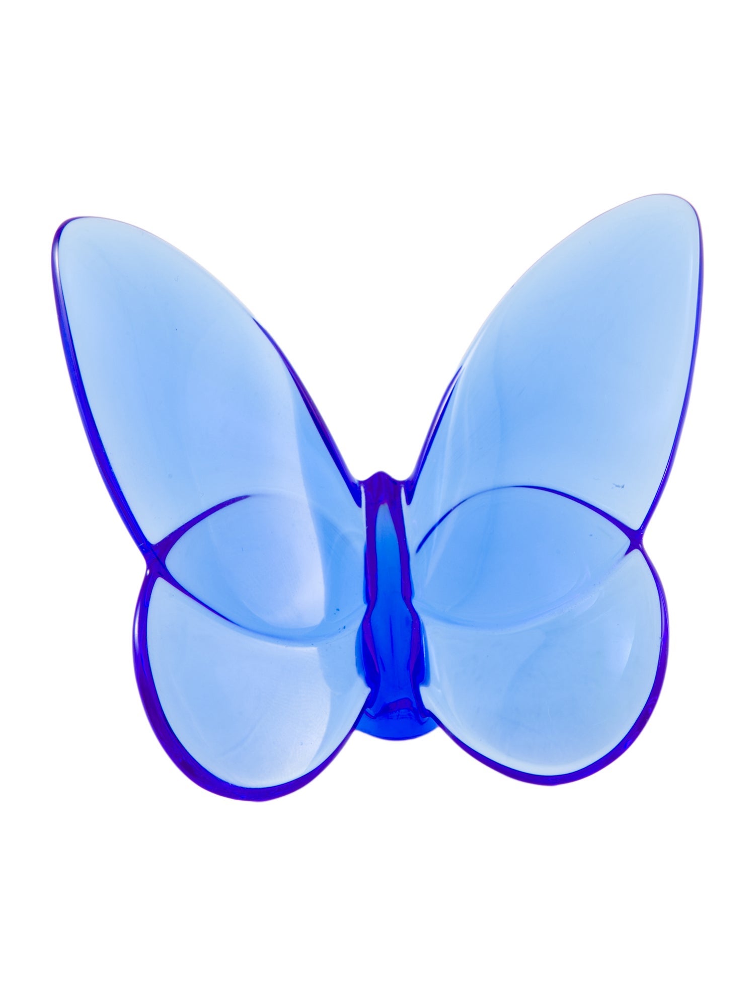 Baccarat Crystal Papillon Lucky Butterfly Figurine