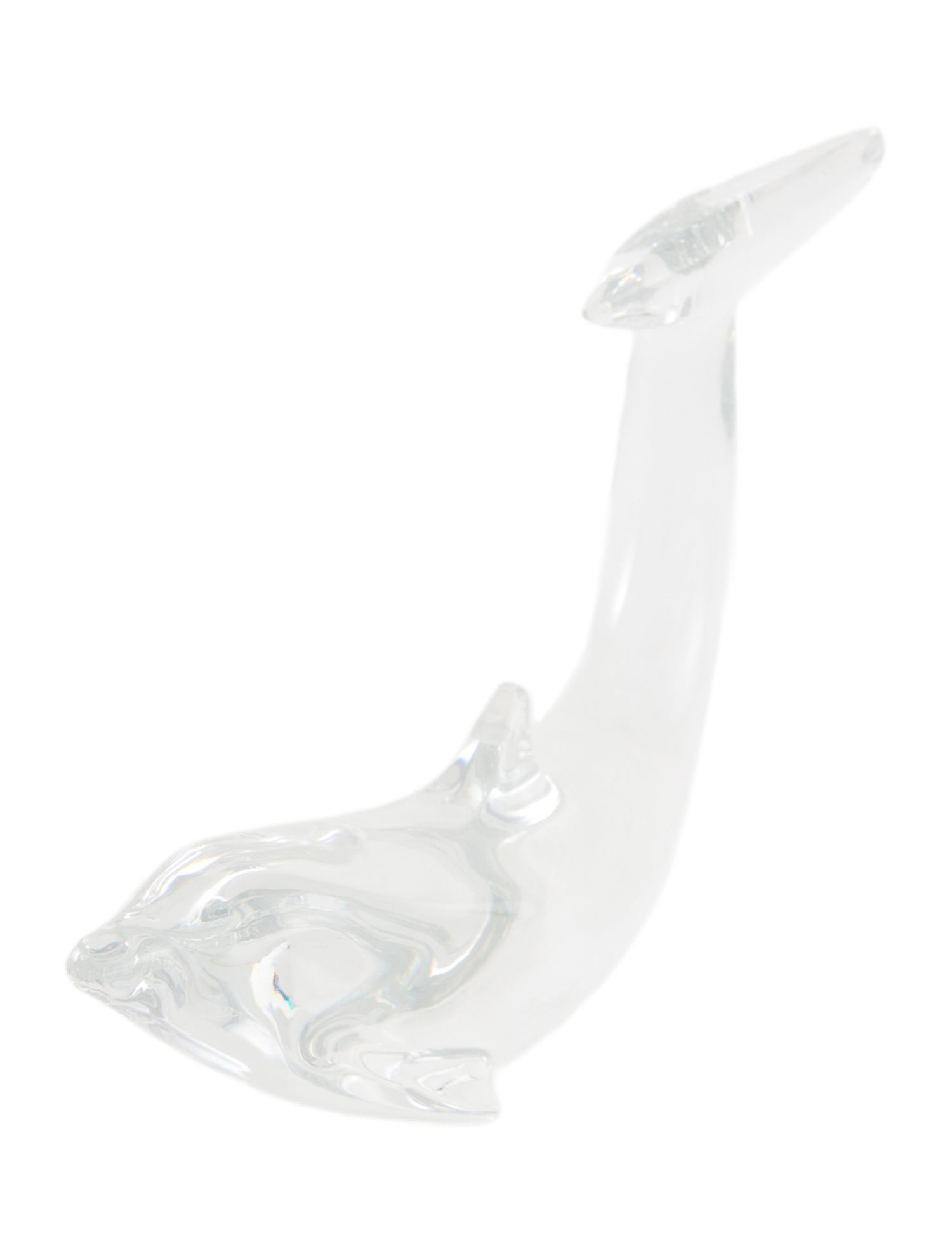 Baccarat Crystal Dolphin Figurine
