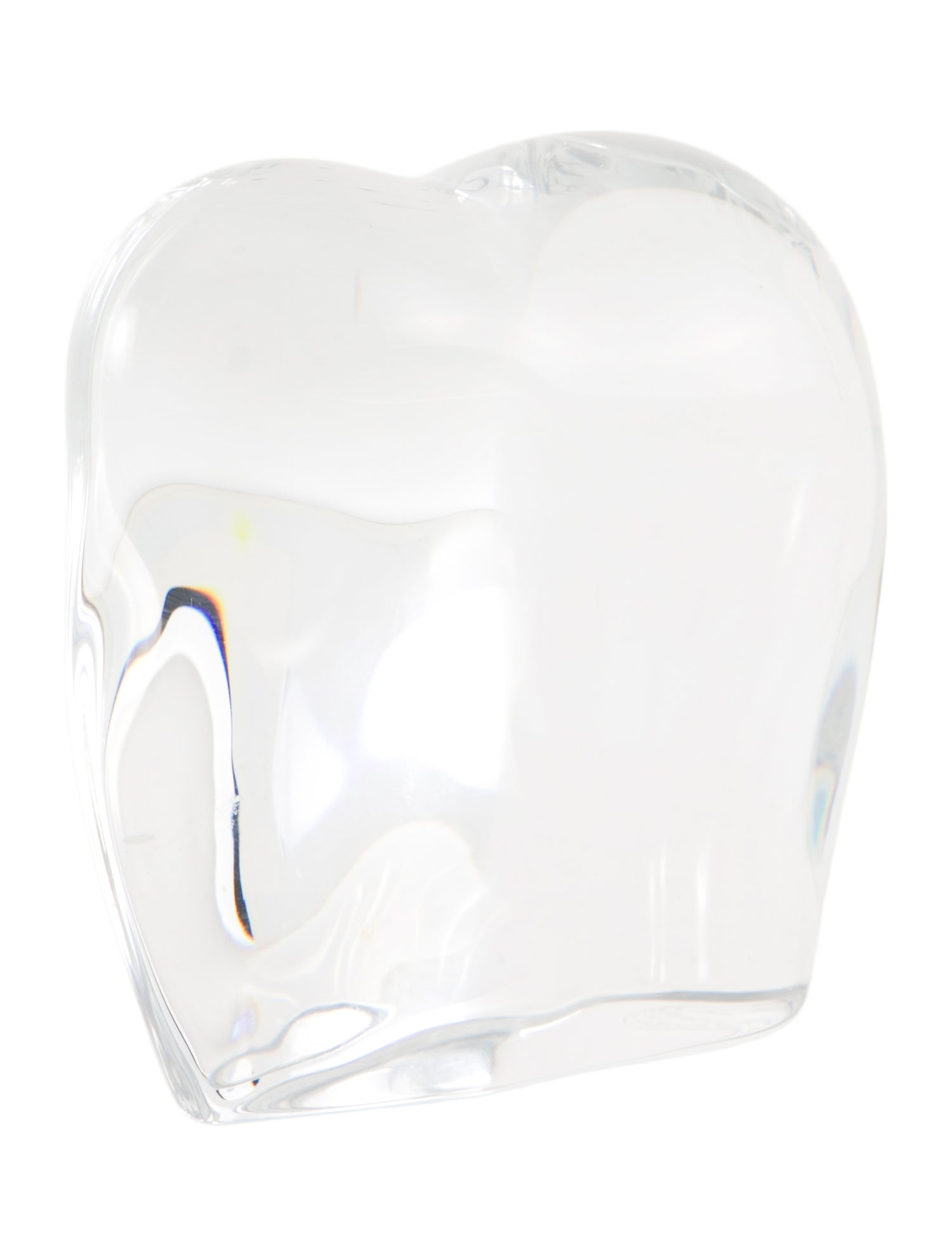 Baccarat Crystal Elephant Paperweight