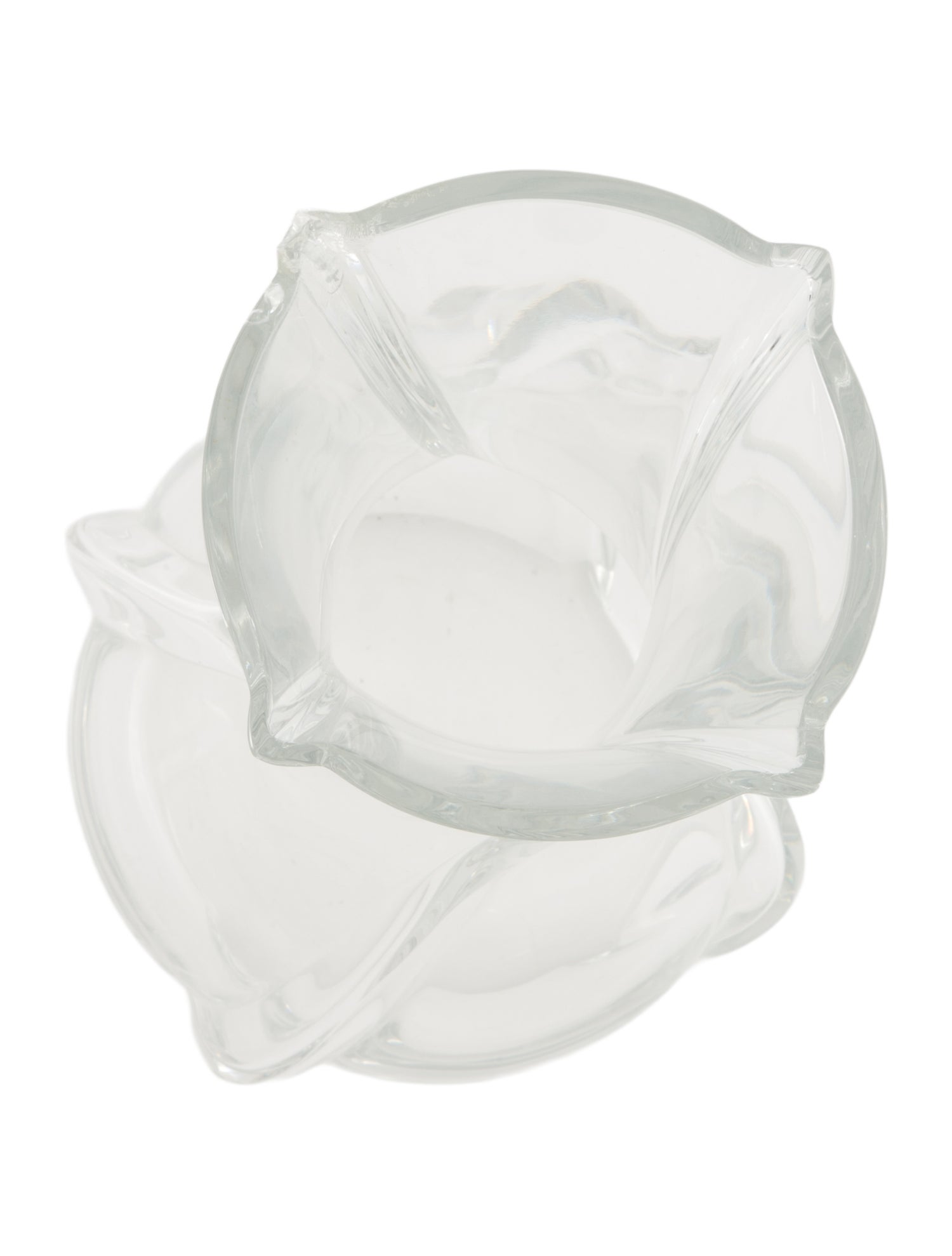 Baccarat Crystal Serpentin Vase
