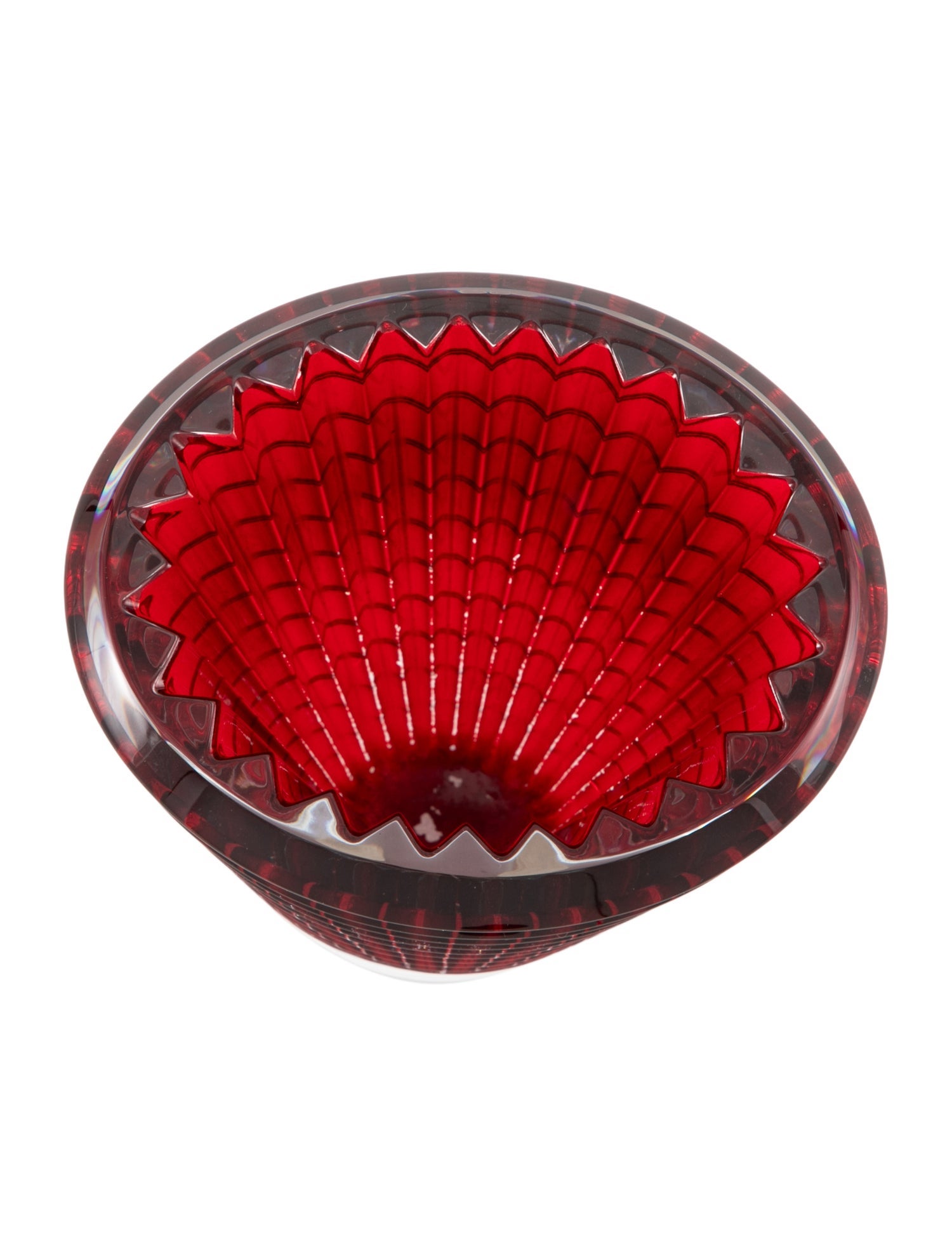 Baccarat Small Oval Eye Vase