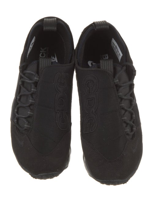 Black Comme des Garçons x Nike Printed Athletic Sneakers