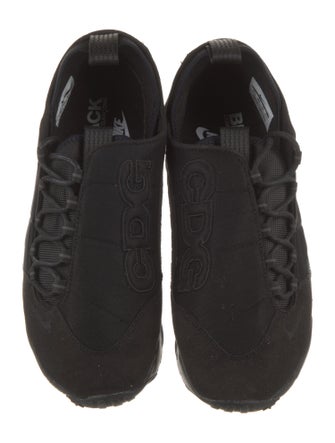 Black Comme des Garçons x Nike Printed Athletic Sneakers
