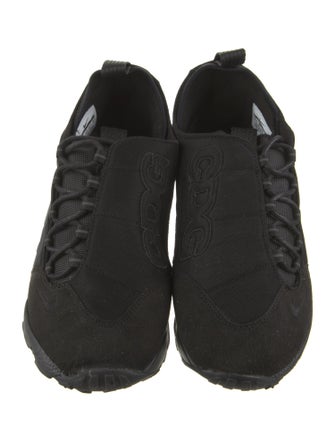 Black Comme des Garçons x Nike Rubber Athletic Sneakers
