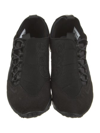 Black Comme des Garçons x Nike Rubber Athletic Sneakers