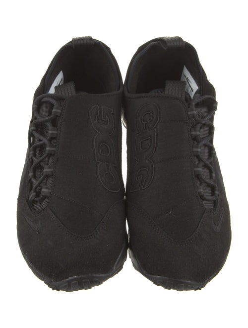 Black Comme des Garçons x Nike Rubber Athletic Sneakers