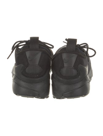 Black Comme des Garçons x Nike Suede Printed Athletic Sneakers