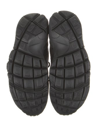 Black Comme des Garçons x Nike Suede Printed Athletic Sneakers