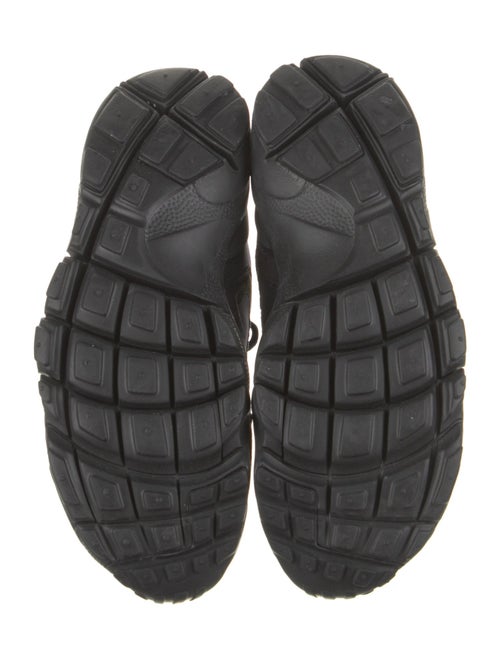 Black Comme des Garçons x Nike Suede Printed Athletic Sneakers