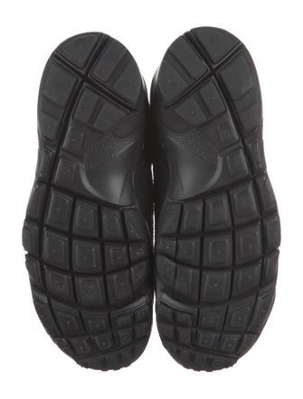 Black Comme des Garçons x Nike Suede Printed Athletic Sneakers