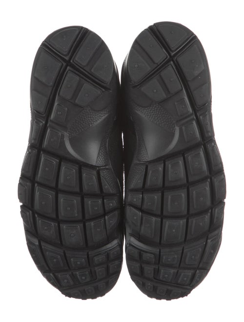 Black Comme des Garçons x Nike Suede Printed Athletic Sneakers