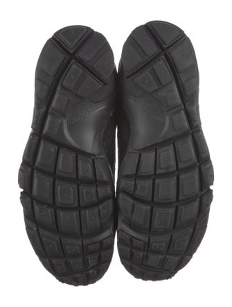 Black Comme des Garçons x Nike Suede Printed Athletic Sneakers