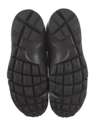 Black Comme des Garçons x Nike Suede Printed Athletic Sneakers