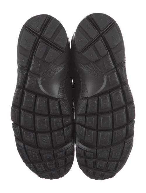 Black Comme des Garçons x Nike Suede Printed Athletic Sneakers