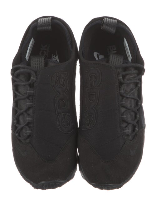 Black Comme des Garçons x Nike Suede Printed Athletic Sneakers