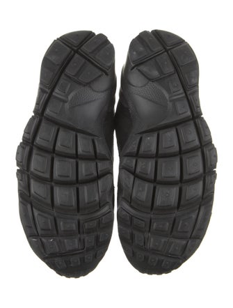 Black Comme des Garçons x Nike Suede Printed Athletic Sneakers