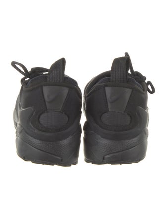 Black Comme des Garçons x Nike Nylon Printed Athletic Sneakers