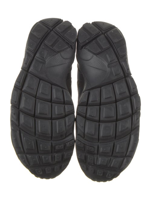 Black Comme des Garçons x Nike Nylon Printed Athletic Sneakers