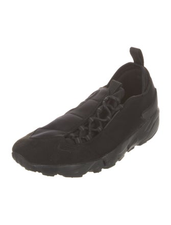 Black Comme des Garçons x Nike Nylon Embroidered Accent Athletic Sneakers