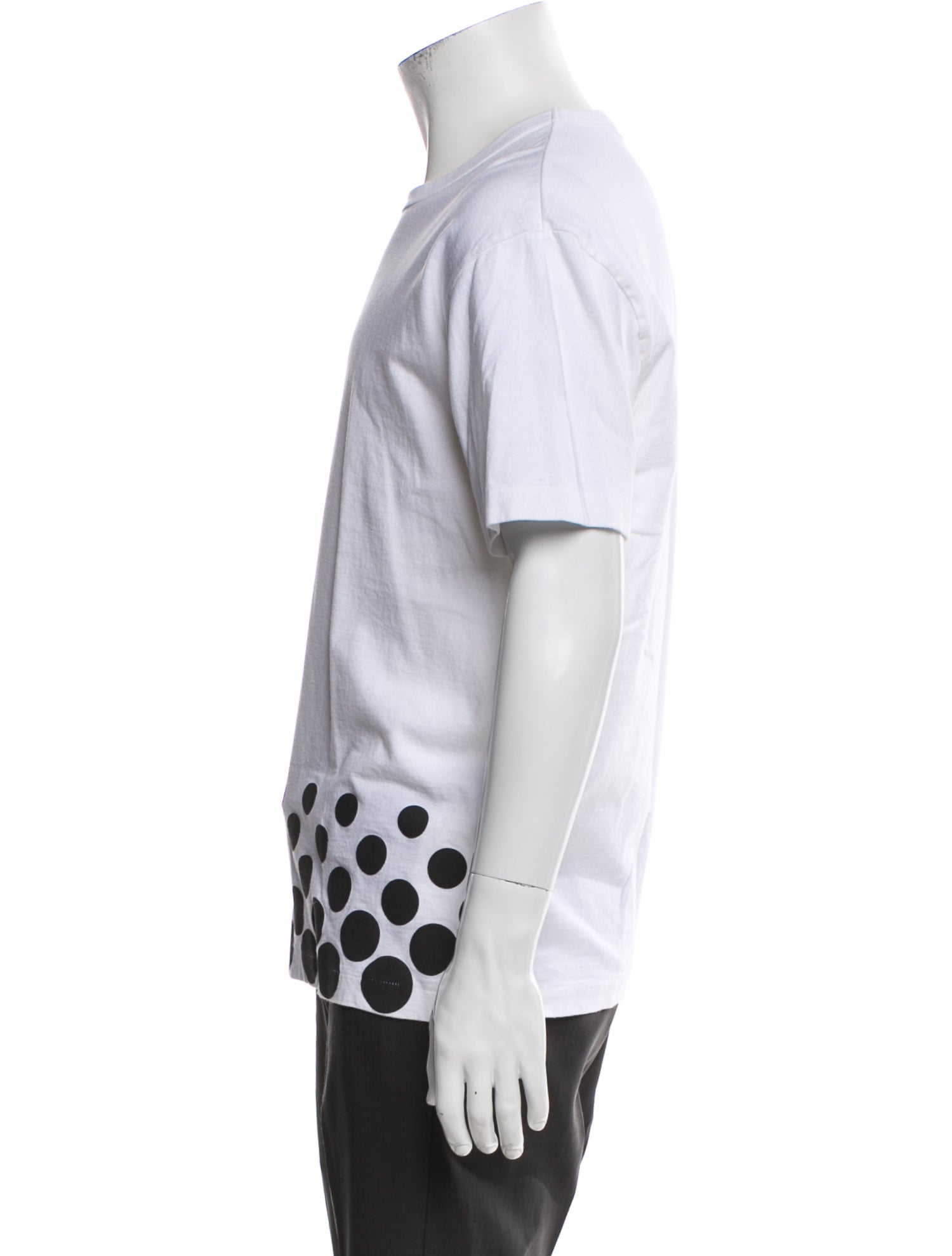Black Comme des Garçons x Nike Graphic Print Crew Neck T-Shirt