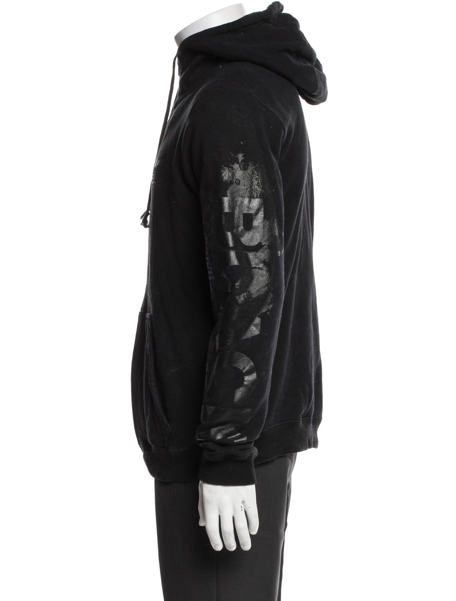 Black Comme des Garçons x Nike Graphic Print Windbreaker