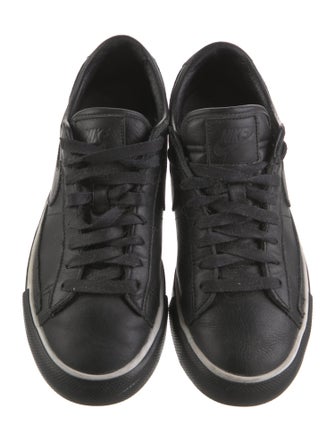 Black Comme des Garçons x Nike Leather Sneakers