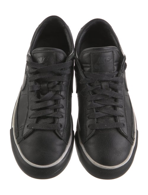Black Comme des Garçons x Nike Leather Sneakers