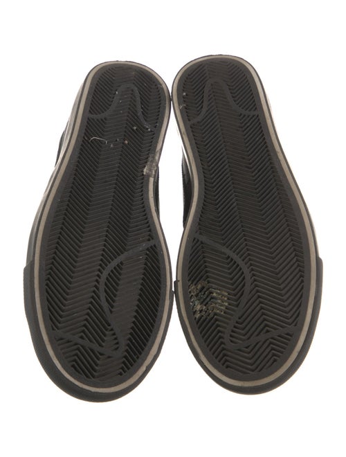 Black Comme des Garçons x Nike Leather Sneakers