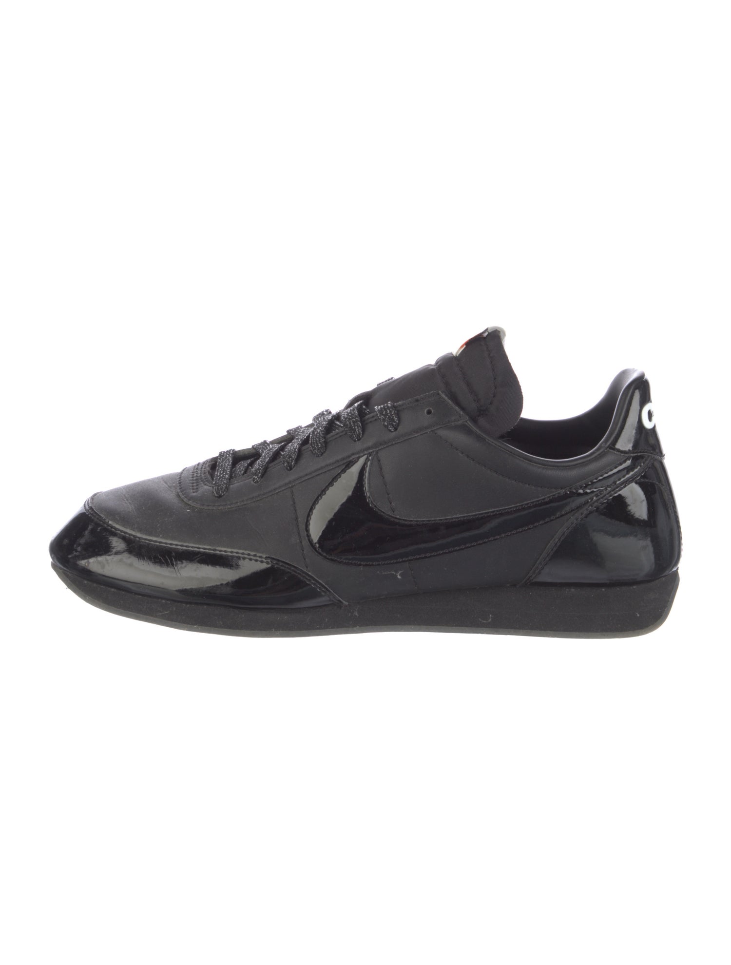 Black Comme des Garçons x Nike Leather Sneakers