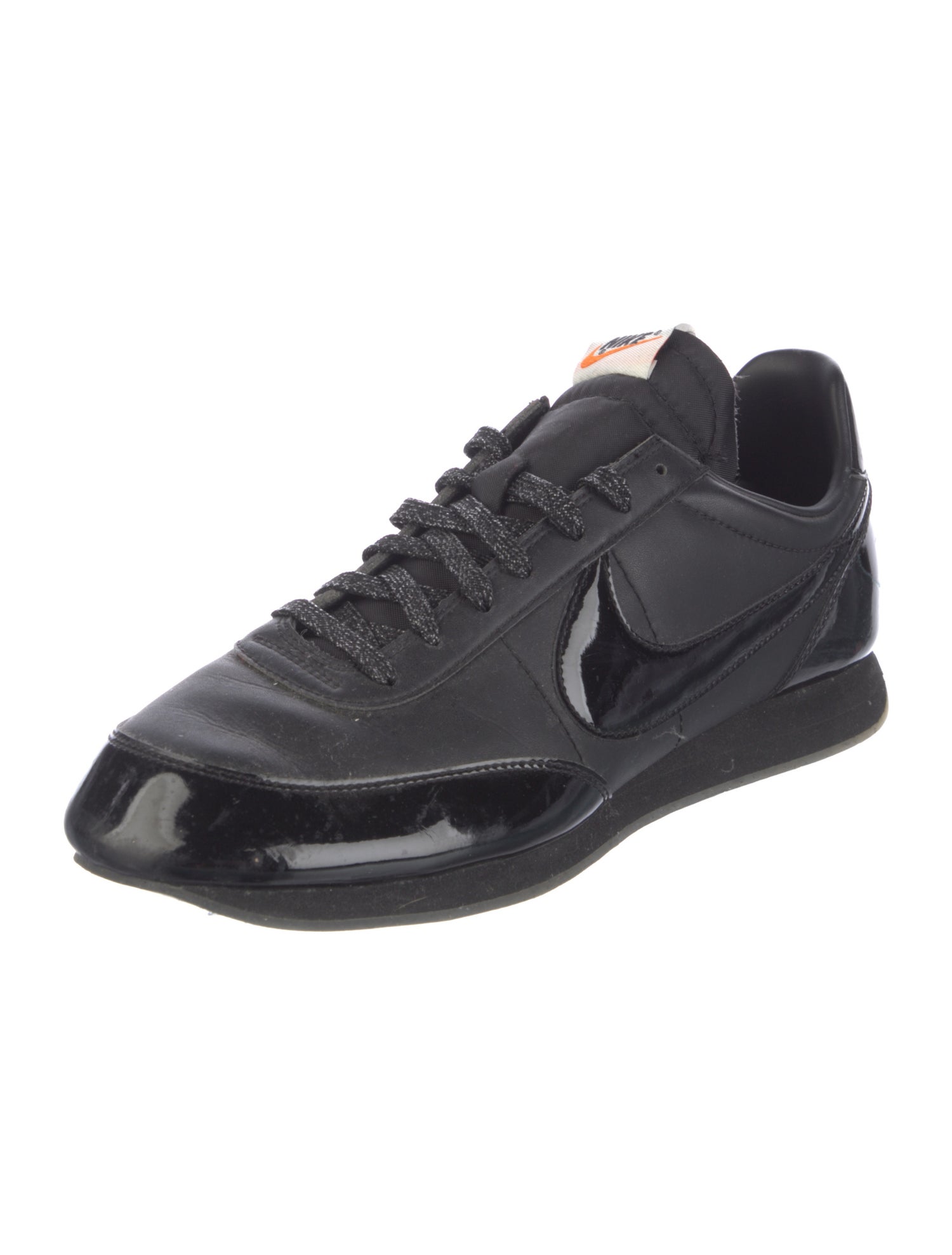 Black Comme des Garçons x Nike Leather Sneakers
