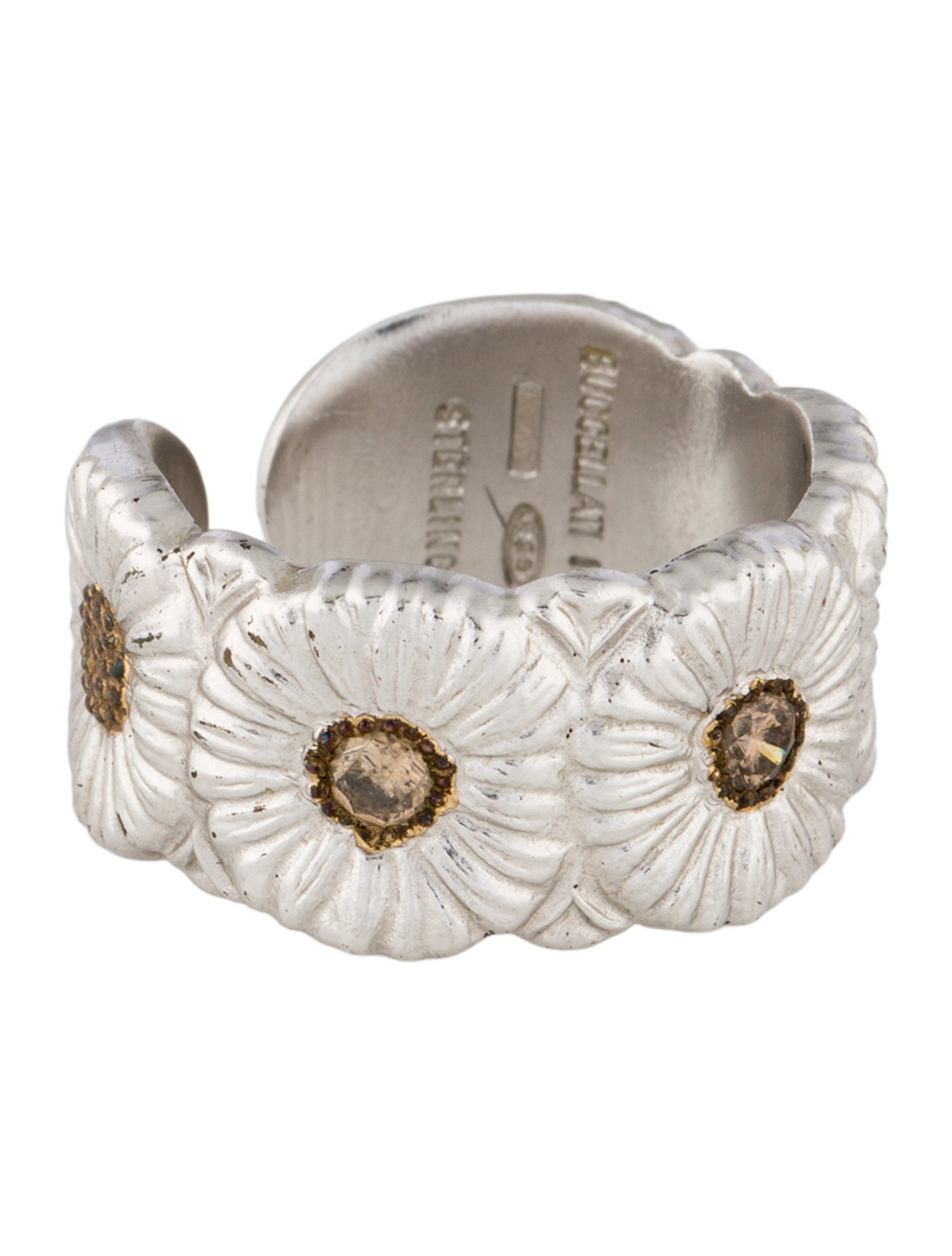 Mario Buccellati Diamond Blossoms Eternelle Ring